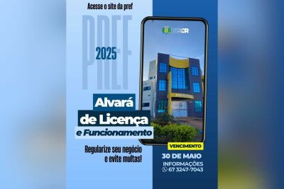 Imagem da notícia Empresas de Costa Rica têm até esta sexta para pagar o alvará de 2025